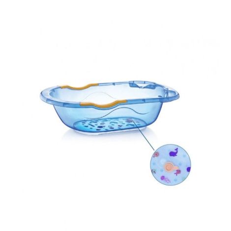 Set cadita de baie cu 6 piese BabyJem (Culoare: Bleu) - poza 4