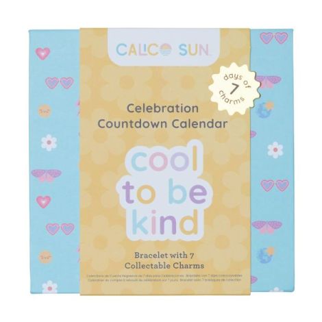 Set cadou bratara si charmuri - Calendar pentru sarbatorit evenimente - Cool To Be Kind - poza 1