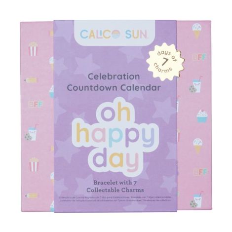 Set cadou bratara si charmuri - Calendar pentru sarbatorit evenimente - Oh Happy Day - poza 1