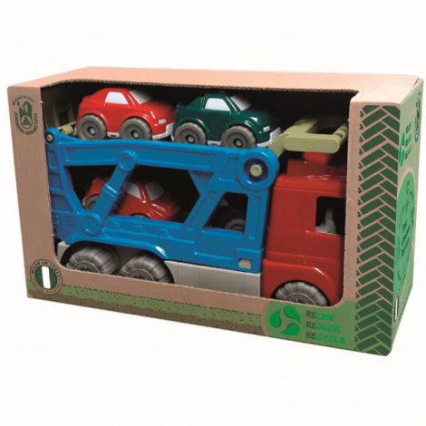 Set Camion transportor de masini cu patru masinute - poza 2