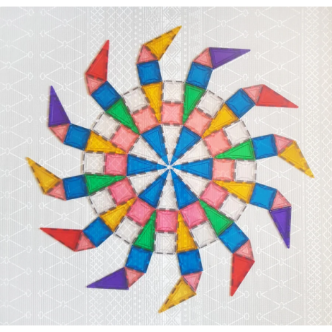 Set carduri Mandala pentru seturile magnetice de constructie - poza 4