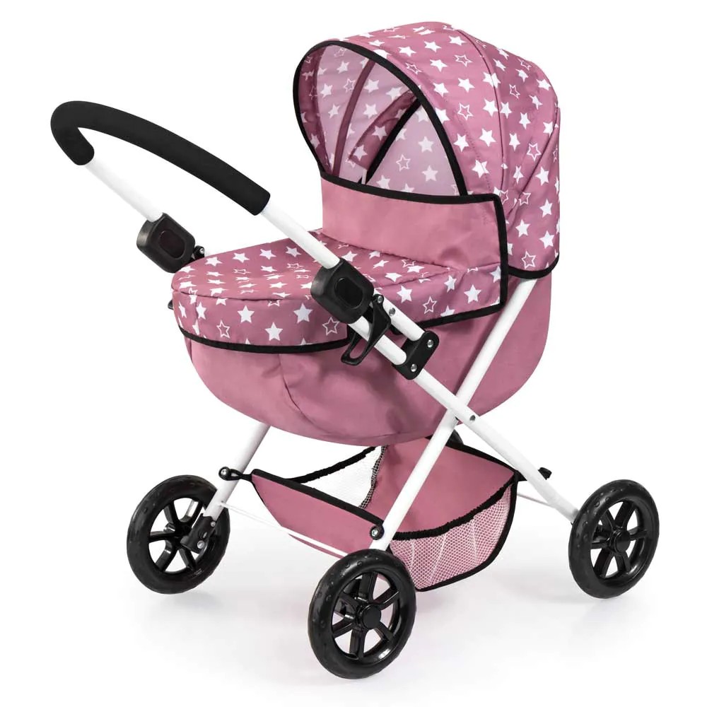 Set carucior de papusi si scaun de masa Bayer Cosy Roz 13776AB - poza 2