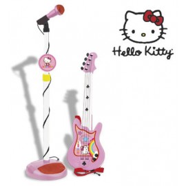 Set chitara si microfon Hello Kitty 1494 - poza 2