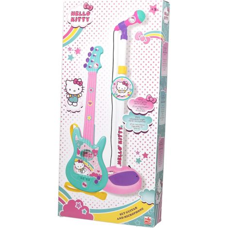 Set chitara si microfon Hello Kitty 1494 - poza 5