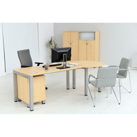 Set complet de mobilier K1 pentru birou director scoala, gradinita - poza 1