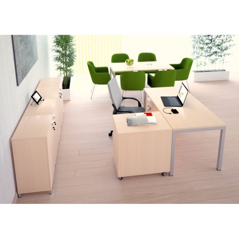 Set complet de mobilier K2 pentru birou director scoala, gradinita - poza 2