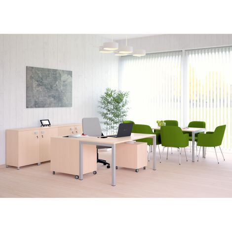 Set complet de mobilier K2 pentru birou director scoala, gradinita - poza 4