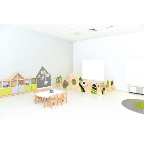 Set complet paravane Flora pentru gradinita - poza 3