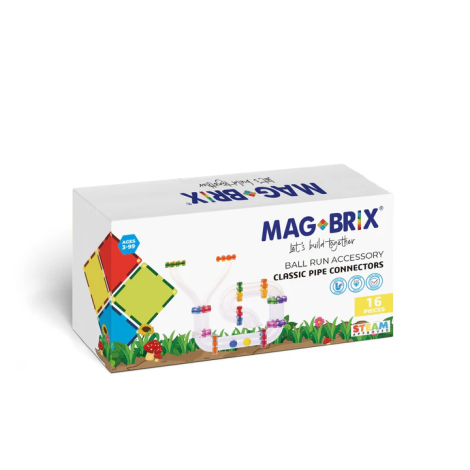 Set conectori pentru circuitul cu bile Magbrix Marble Run