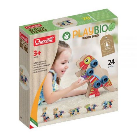 Set constructie dinozauri Quercetti Bio - poza 1