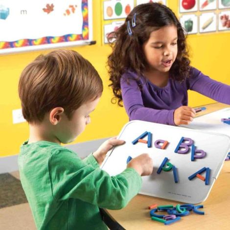 Set constructie magnetic - litere si cifre - poza 4