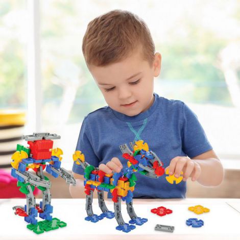 Set constructie Pilsan Building Blocks 316 piese in cutie - poza 4