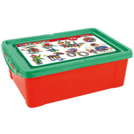 Set constructie Pilsan Building Blocks 316 piese in cutie - poza 5