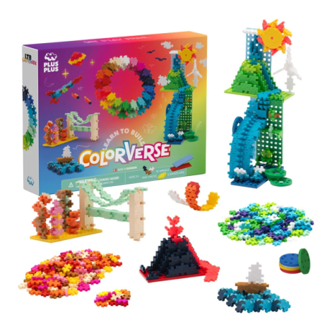 Set constructie Plus-Plus, 1000 piese, multicolor - poza 2