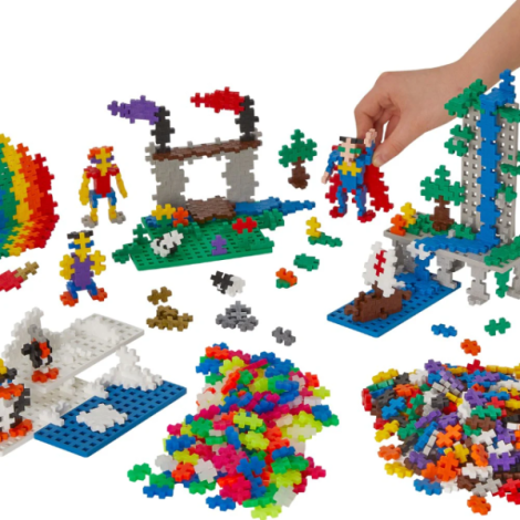 Set constructie Plus-Plus, 1200 piese, culori standard - poza 2