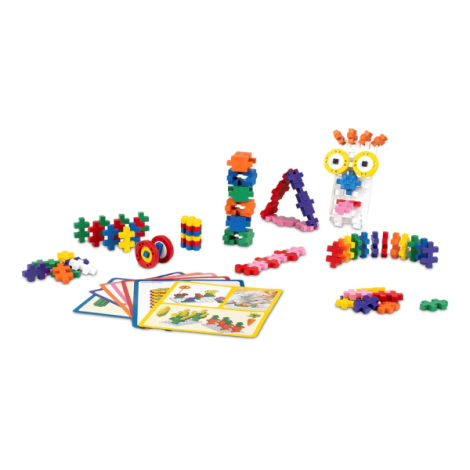 Set constructie Plus-Plus, 130 piese mari, Invata sa construiesti - poza 3