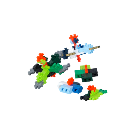 Set constructie Plus-Plus, 240 piese, Invata sa construiesti un titirez - poza 3