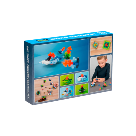 Set constructie Plus-Plus, 240 piese, Invata sa construiesti un titirez - poza 5