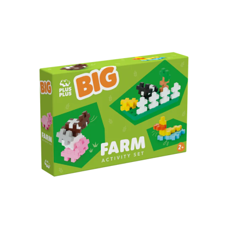 Set constructie Plus-Plus, 40 piese mari, Ferma - poza 1