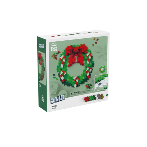Set constructie Plus-Plus, 500 piese mici, Craciun - poza 1