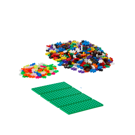 Set constructie Plus-Plus, 600 piese, Invata sa construiesti - poza 2