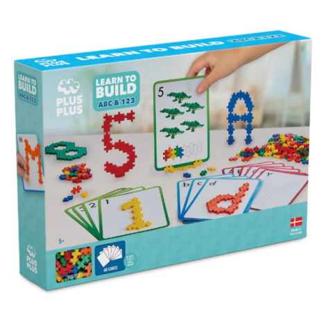 Set constructie Plus-Plus, 600 piese, Litere si cifre - poza 1