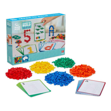 Set constructie Plus-Plus, 600 piese, Litere si cifre - poza 2