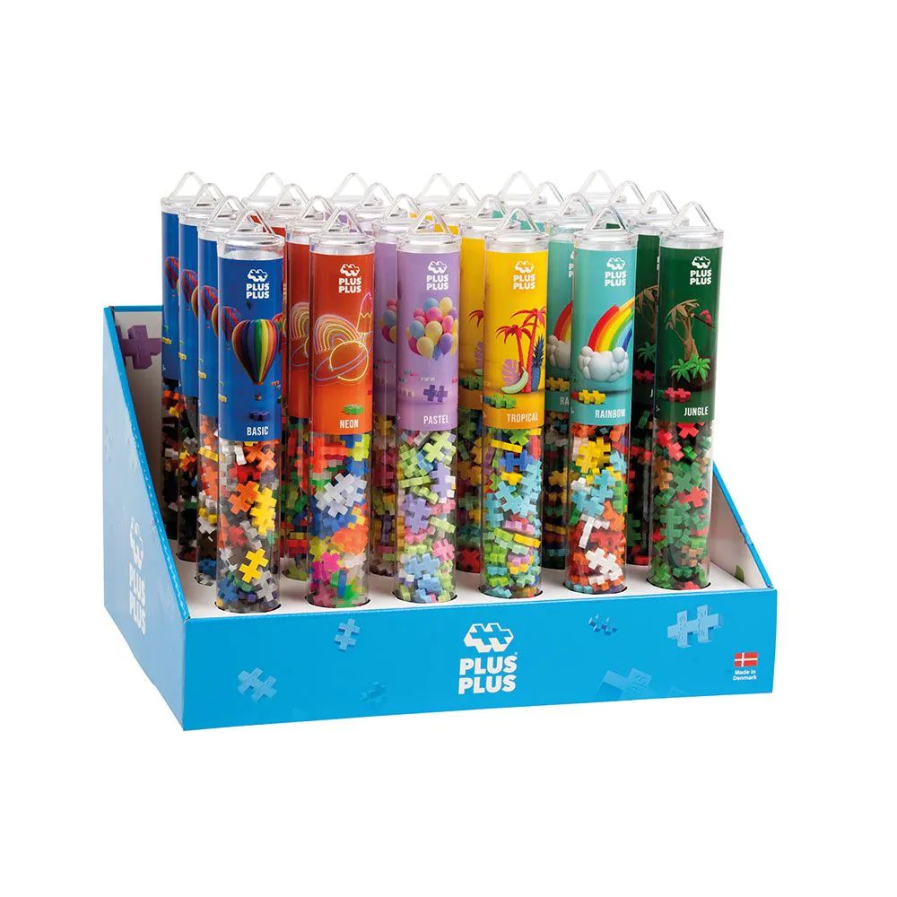 Set constructie Plus Plus Culori stralucitoare diverse modele - poza 2