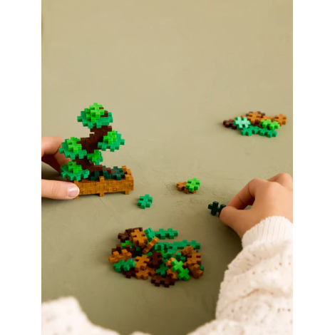 Set constructie Plus-Plus, PLANTE - Bonsai verde - poza 3