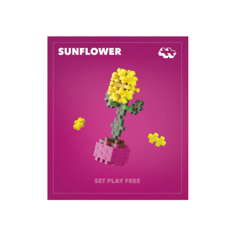 Set constructie Plus-Plus, PLANTE - Floarea soarelui - poza 1