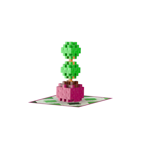 Set constructie Plus-Plus, PLANTE - Topiary - poza 2