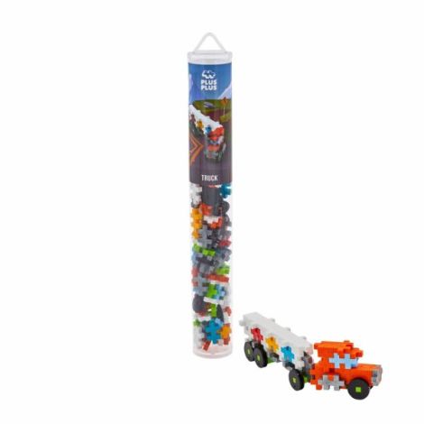 Set constructie Plus-Plus, tub 100 piese, Camion - poza 2