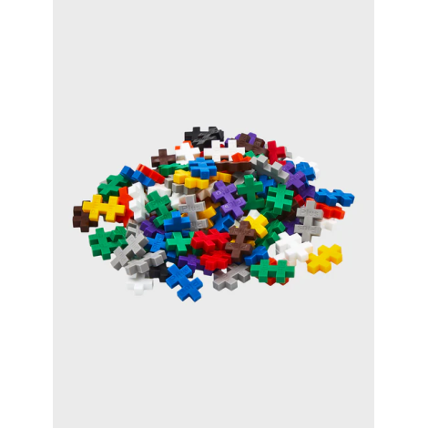Set constructie Plus-Plus, tub 100 piese, culori standard - poza 3