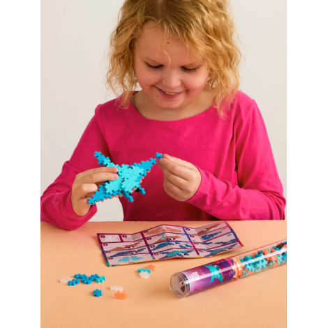 Set constructie Plus-Plus, tub 100 piese, Diavol de mare - poza 3