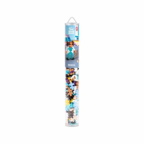 Set constructie Plus-Plus, tub 100 piese, Doctor - poza 1