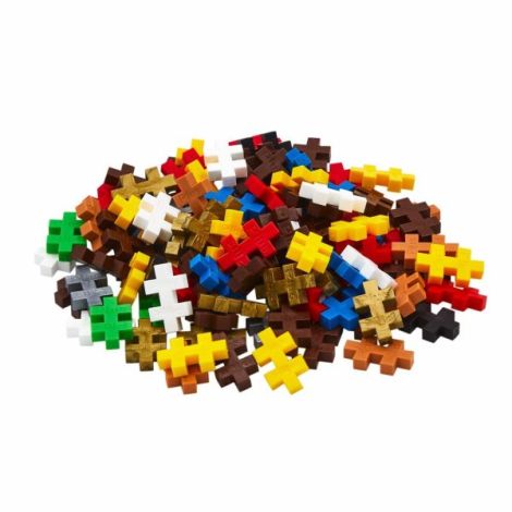 Set constructie Plus-Plus, tub 100 piese, Pirat - poza 3