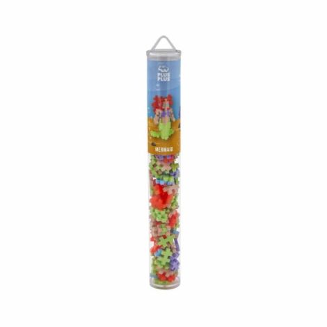 Set constructie Plus-Plus, tub 100 piese, Sirena - poza 1