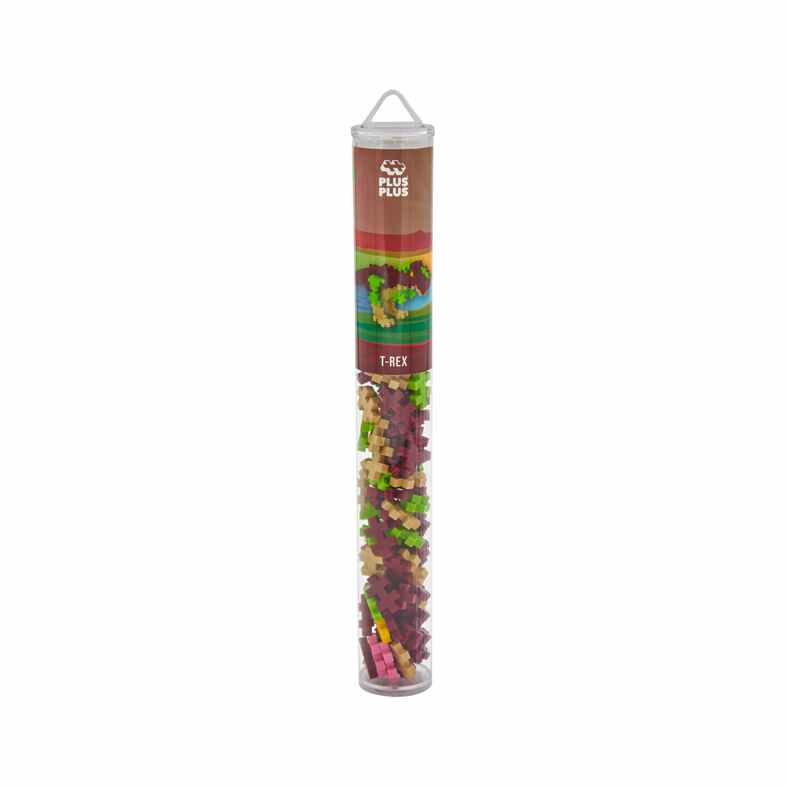 Set constructie Plus-Plus, tub 100 piese, T-Rex