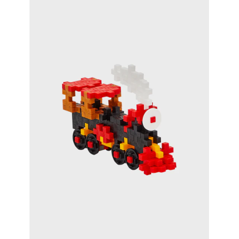 Set constructie Plus-Plus, tub 100 piese, Tren - poza 4