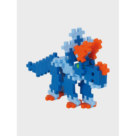 Set constructie Plus-Plus, tub 100 piese, Triceratops - poza 3
