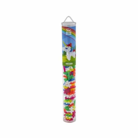 Set constructie Plus-Plus, tub 100 piese, Unicorn - poza 1