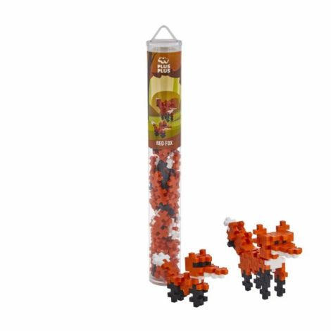 Set constructie Plus-Plus, tub 100 piese, Vulpe - poza 2