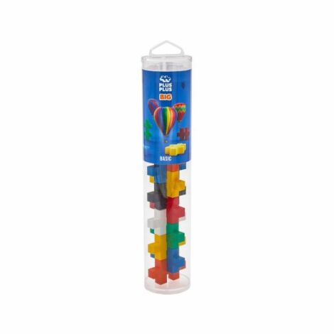 Set constructie Plus-Plus, tub 15 piese mari, culori standard - poza 1