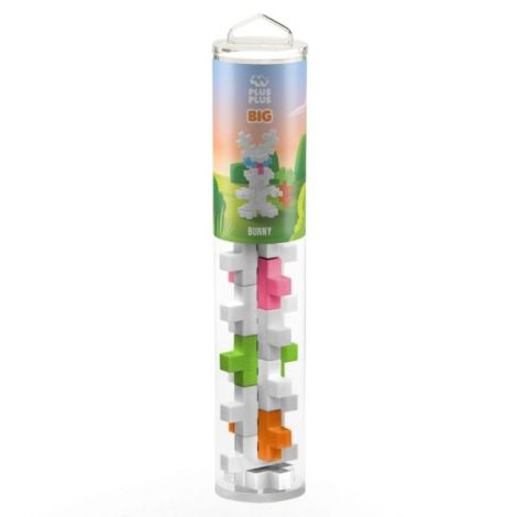 Set constructie Plus-Plus, tub 15 piese mari, Iepure - poza 1