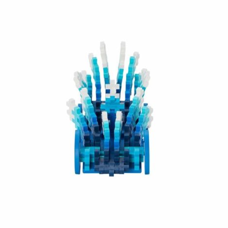 Set constructie Plus-Plus, tub 200 piese, Masini colorate - Apa - poza 3