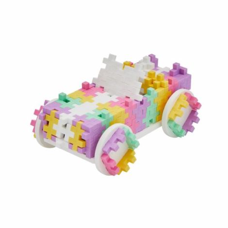 Set constructie Plus-Plus, tub 200 piese, Masini colorate - Bomboana - poza 4