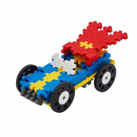 Set constructie Plus-Plus, tub 200 piese, Masini colorate - Erou - poza 4