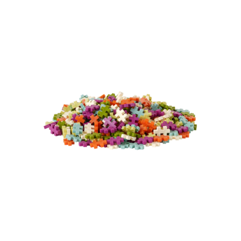 Set constructie Plus-Plus, tub 240 piese, Botanica Mix, culori botanice - poza 2