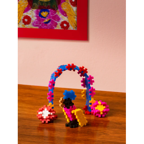 Set constructie Plus-Plus, tub creare tablou, Inspirat de Frida Kahlo - poza 2