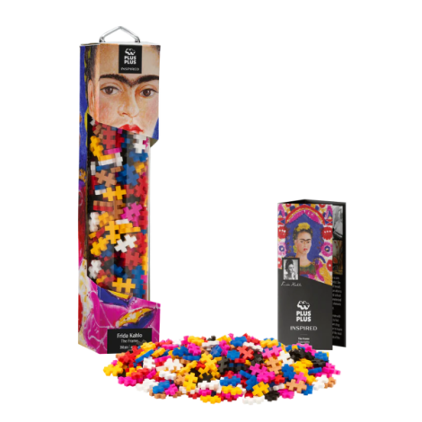Set constructie Plus-Plus, tub creare tablou, Inspirat de Frida Kahlo - poza 4